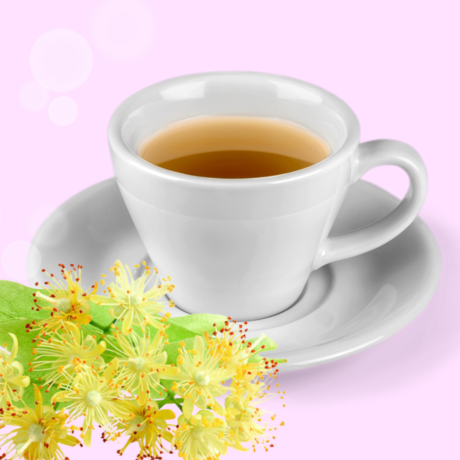 Tadin Herbal Linden Tea. Relaxation Aid. Helps against Colds. 24 Bags. 0.85 oz
