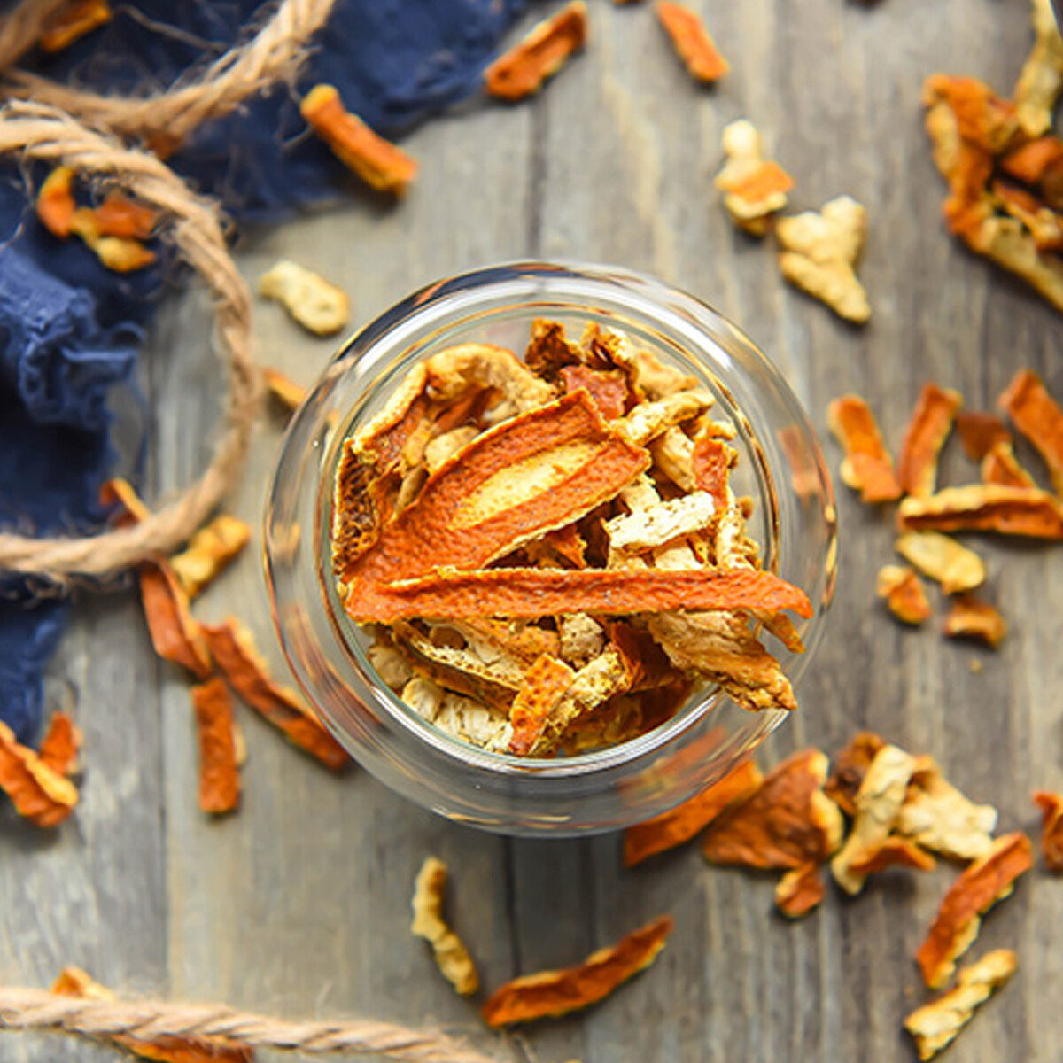 Dried Orange Peel Tea Natural Fruit Herbal Tea Cough Relief Healthy Drink