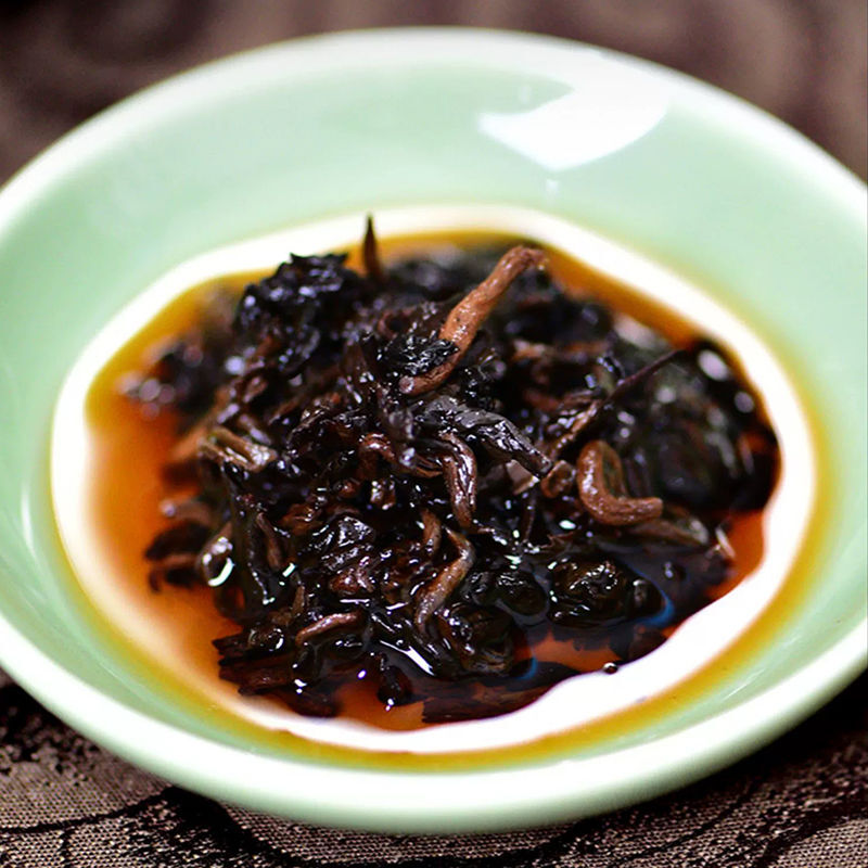 TenFu’s TEA Guangxi Liu Bao Tea Black Tea Cake LIU PAO Dark Tea Hei Cha 357g