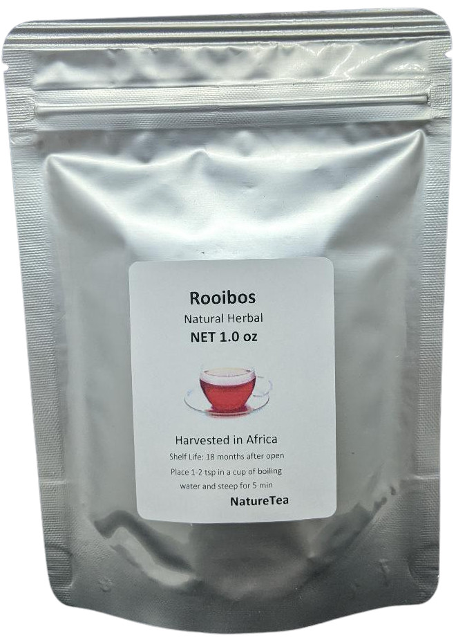 Rooibos Tea – Loose Leaf from 100% Nature, Wild Crafted from Africa