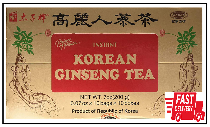 Prince Of Peace Instant Korean Panax Ginseng Tea – 100 Count