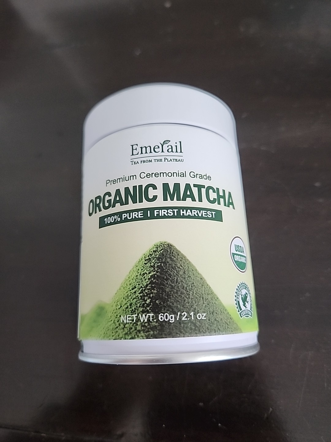 Emerail Organic Ceremonial Grade Matcha, Premium First Harvest Matcha 60g