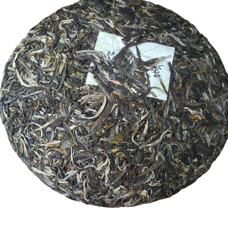 Pu-Erh Tea Organic Menghai Spring Raw Green Tea Healthy Drink 357g Cake