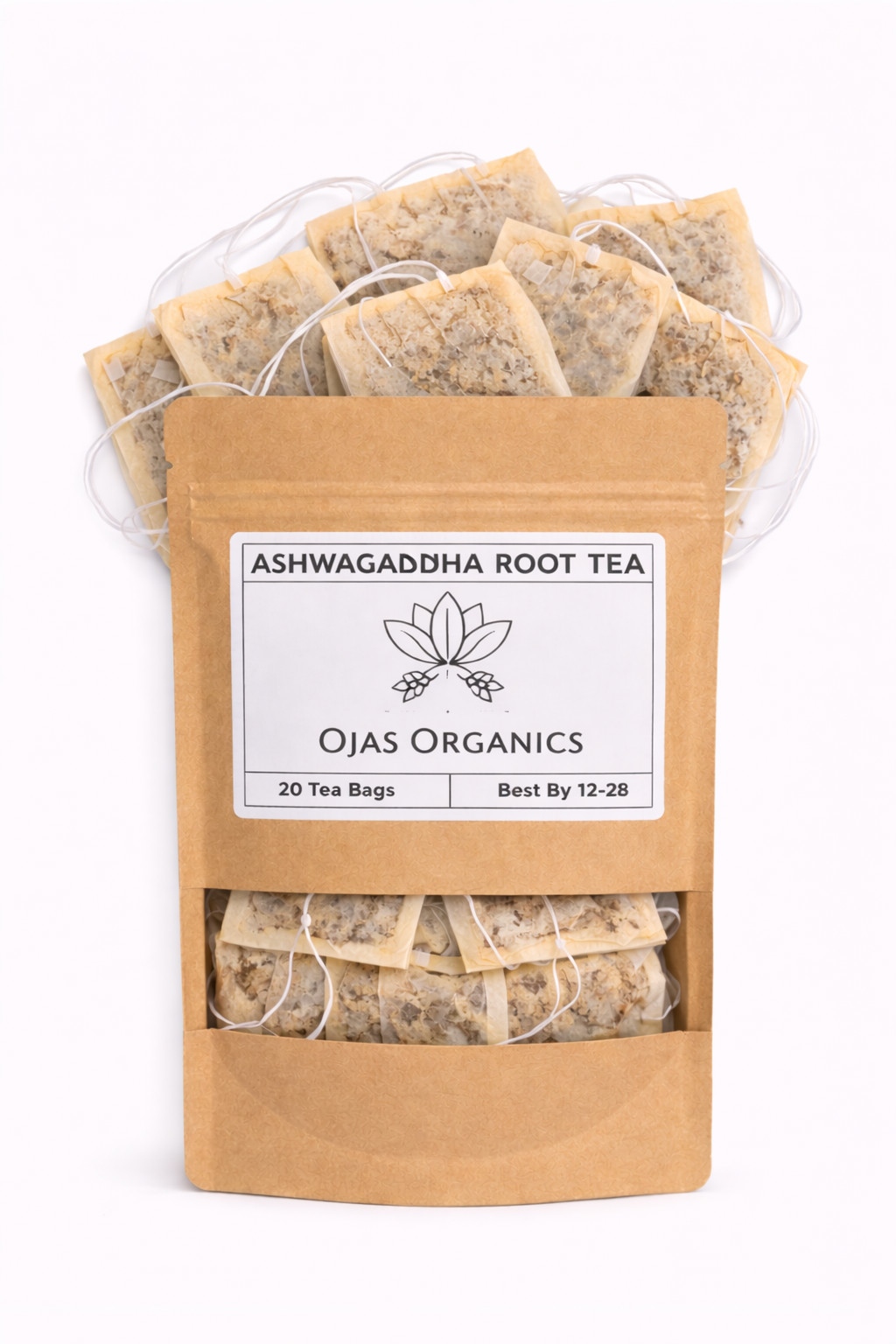 Organic Ashwagandha Tea Bags (2g)
