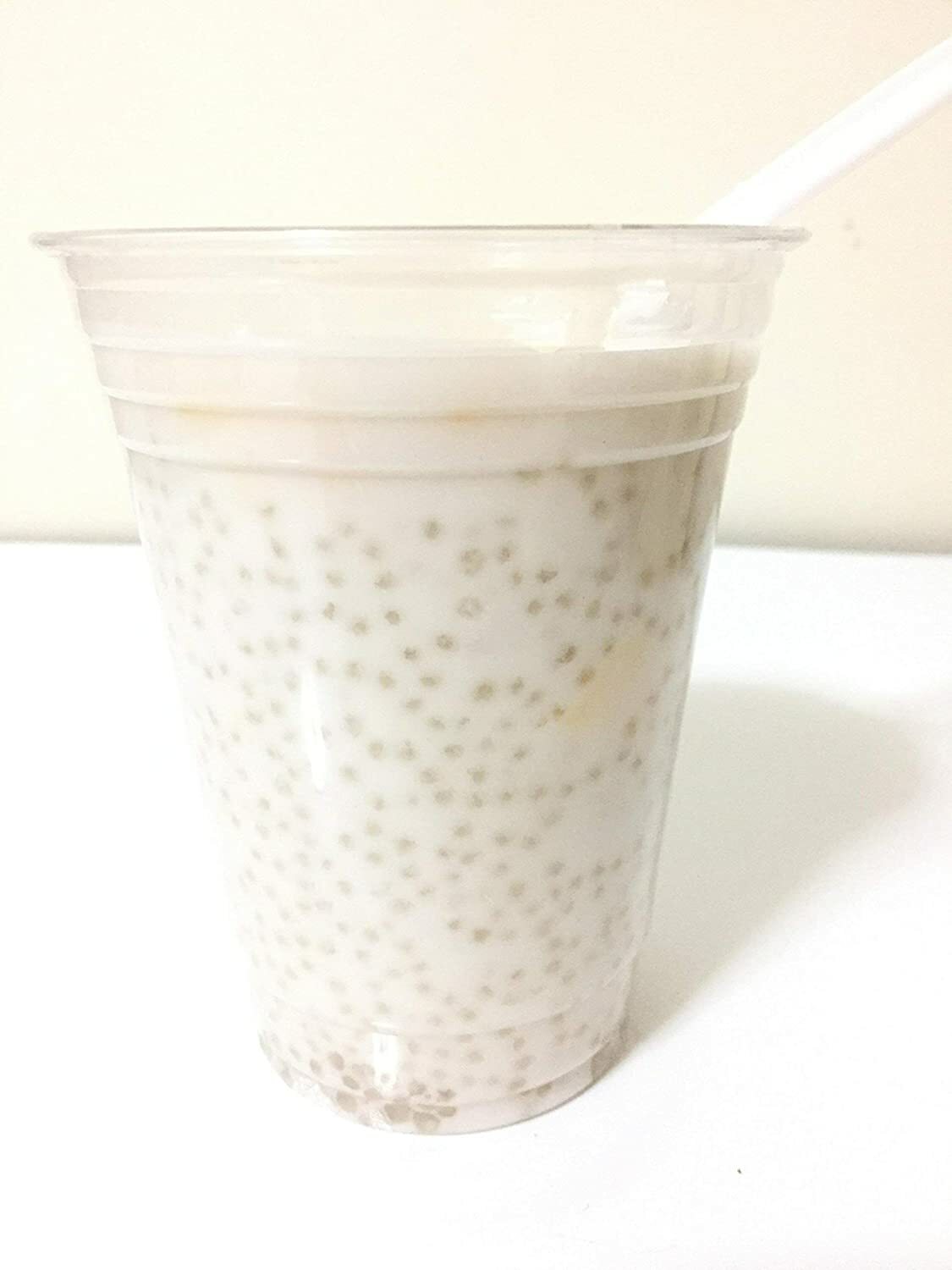 Mini White Tapioca Pearls Boba Sago Tapioca Pearls White 13.2 oz