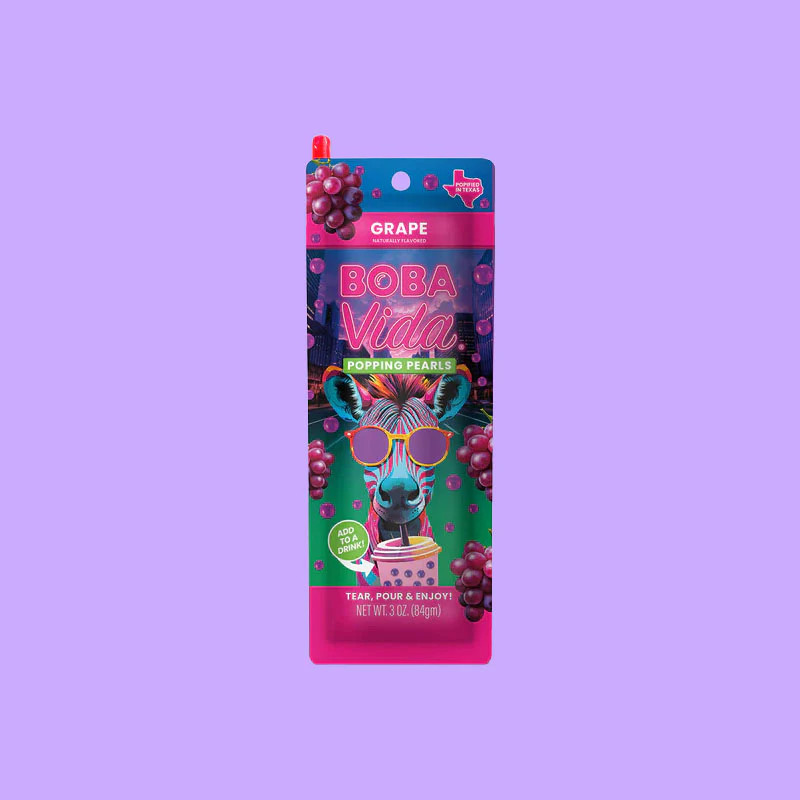 Bobavida Popping Boba Grape 84g (United States)