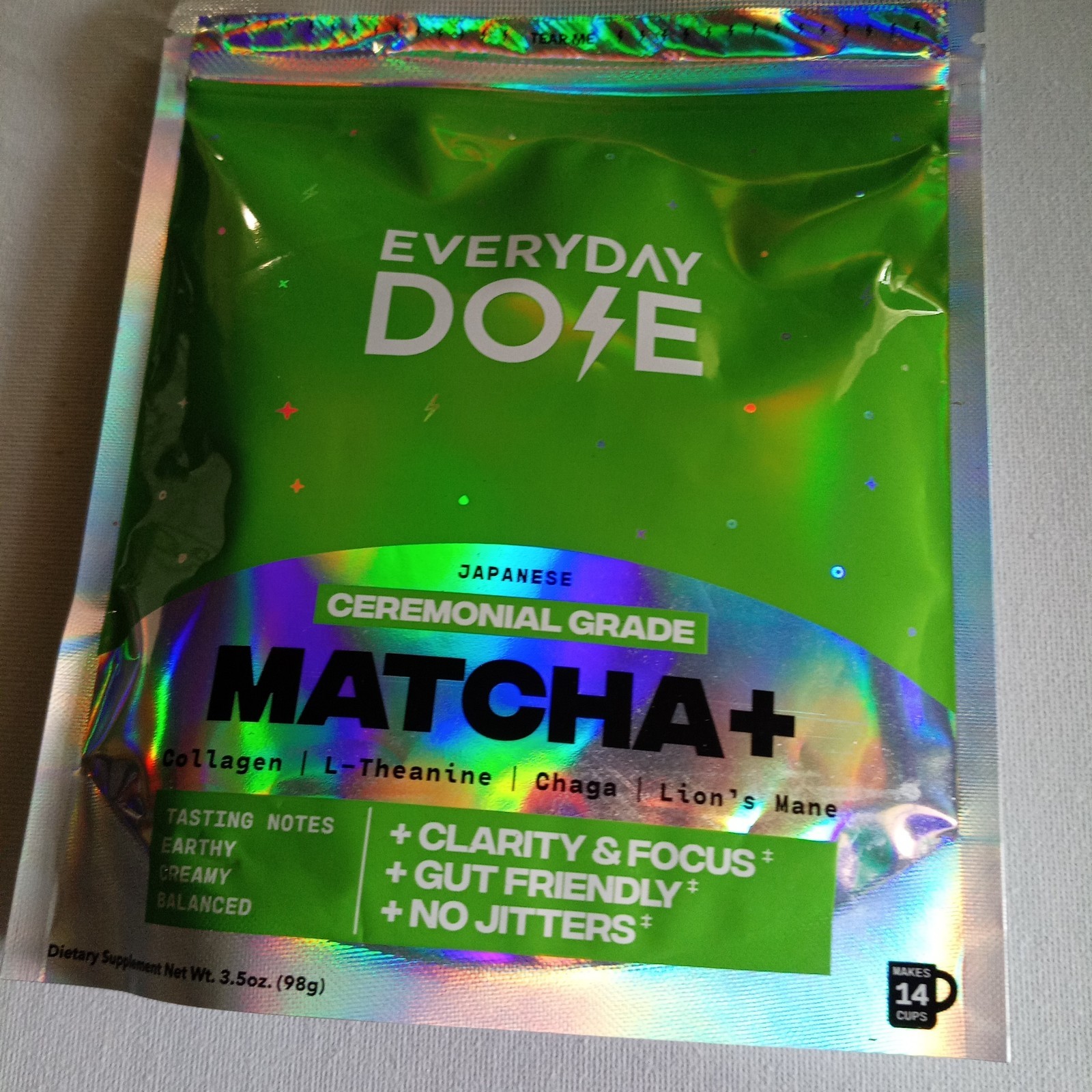 Everyday Dose – Ceremonial Grade Matcha + | 3.5 Oz Collagen, L-Theanine 1/2028