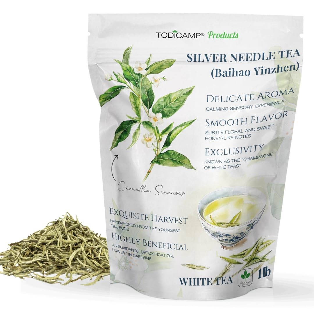 White Tea Silver Needle Loose Leaf Premium 1 lb