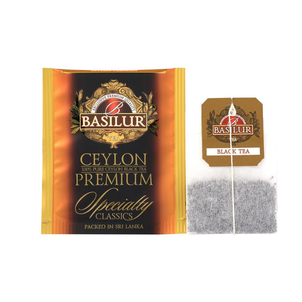 Basilur Specialty Classics Ceylon Premium Black Tea – Enveloped 25 Tea Bags