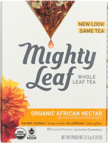 Mighty Leaf Herbal Tea, Organic African Nectar, Rooibos Blend With Swe