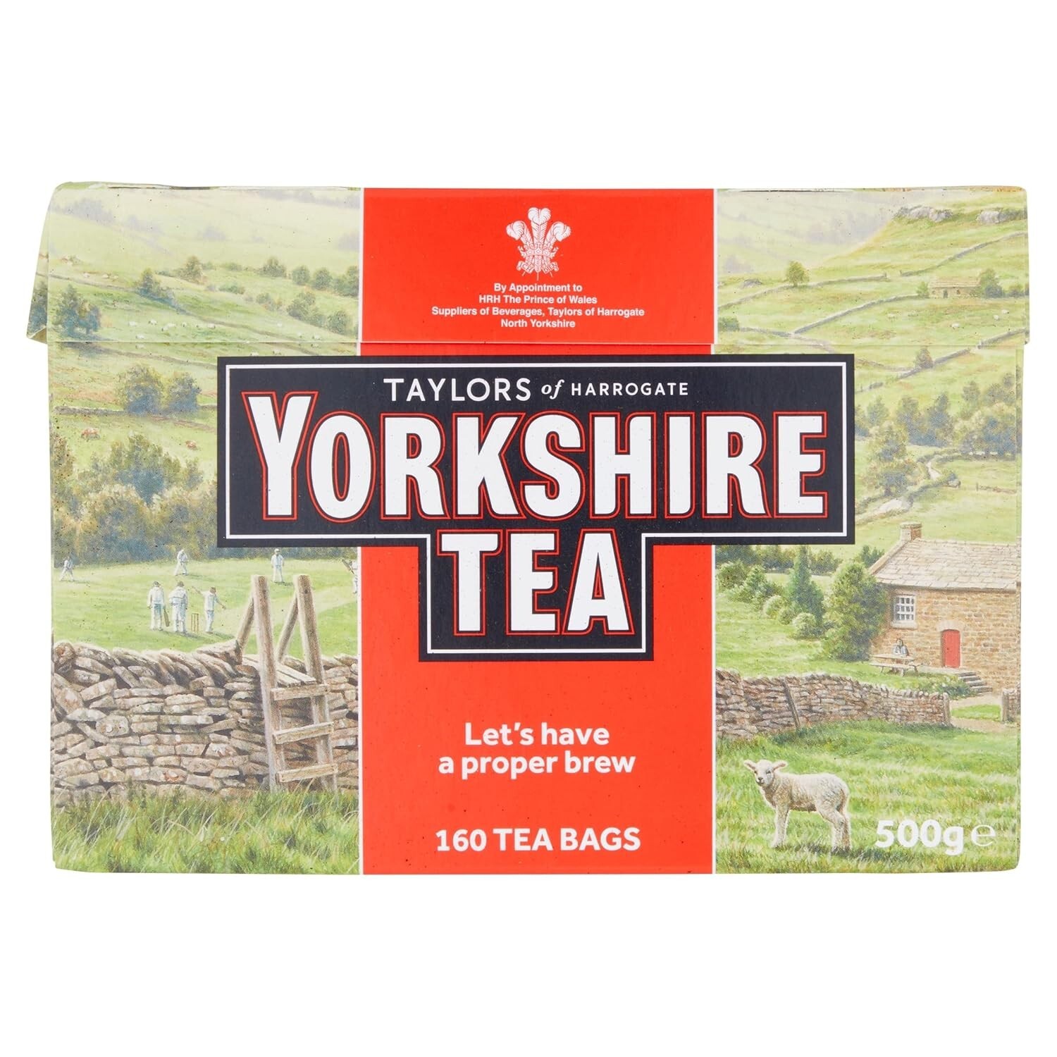 High Caffeine Yorkshire Red Tea – 6 Packs of 160 Teabags for Every Occasion