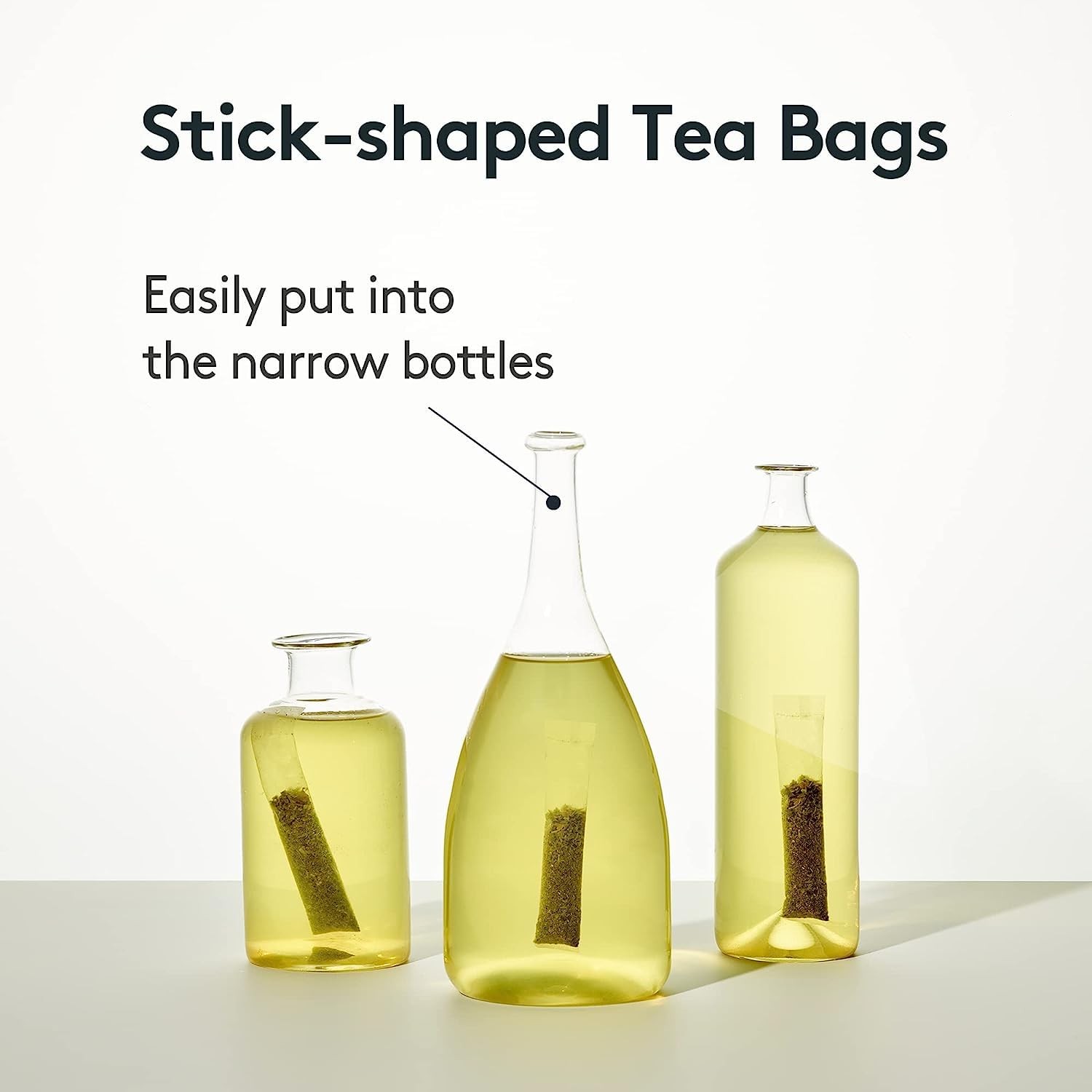 Cold Green Tea, Stick-Type in Pouch Package, Premium Organic Pure Tea from Jeju,