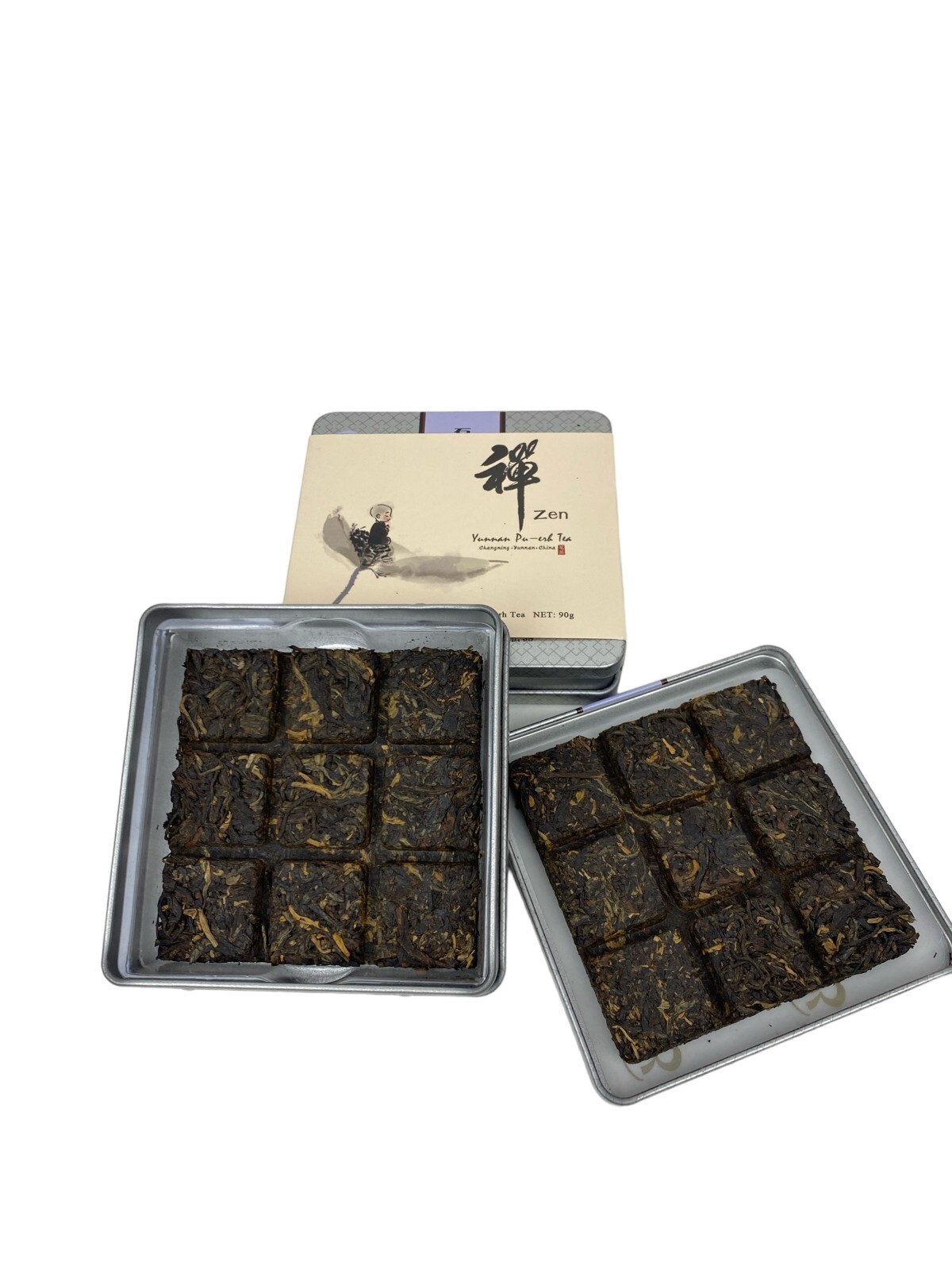 Yunnan Changning Pu-erh Tea/Compressed & Squared Raw Tea/Easy to carry and break