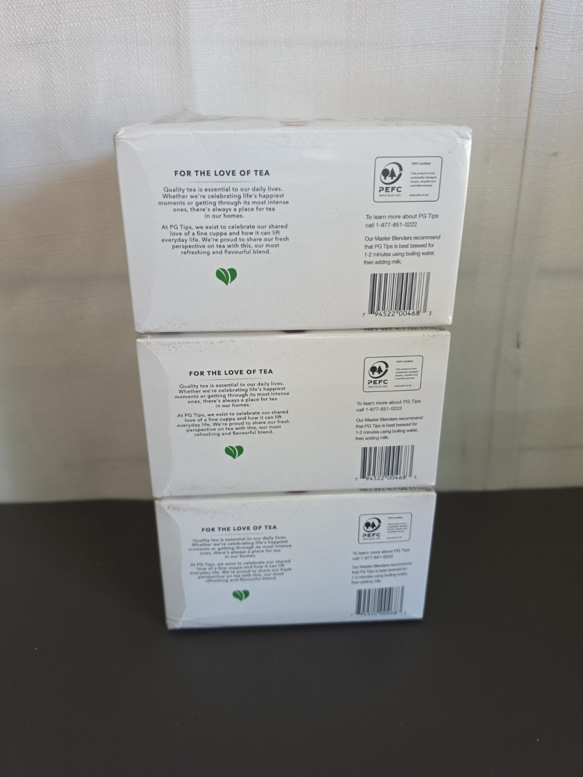 PG Tips 240 Original Pyramid Tea Bags from Great Britain BB 7/26