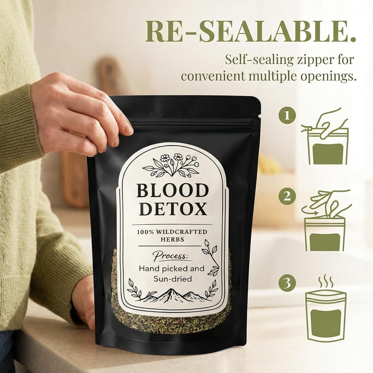 blood detox tea Jamalca, with Lotus Flower Flagweed, Cinnamon,Free Shipping