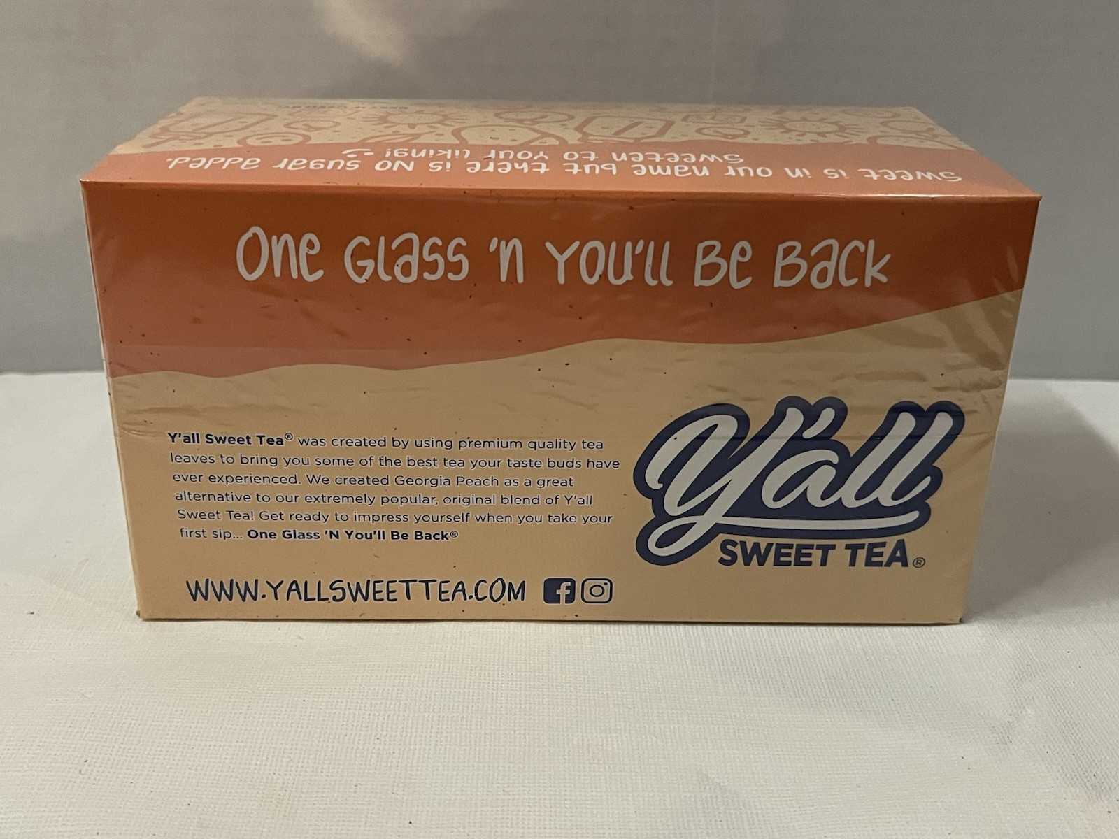 Y’all Sweet Tea Georgia Peach NEW SEALED Available NOW!