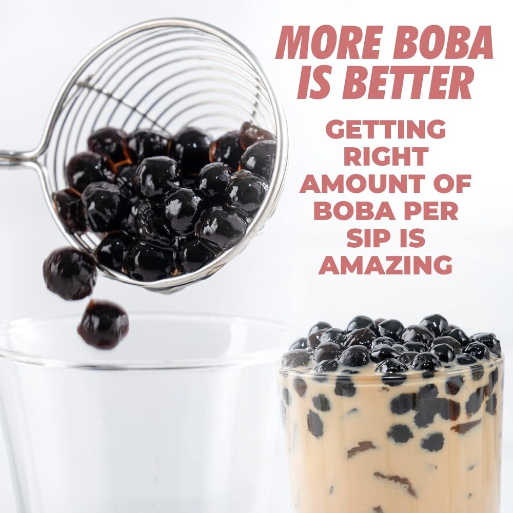Brown sugar flavored instant tapioca pearls, ready to make in 5 minutes(2 packs)