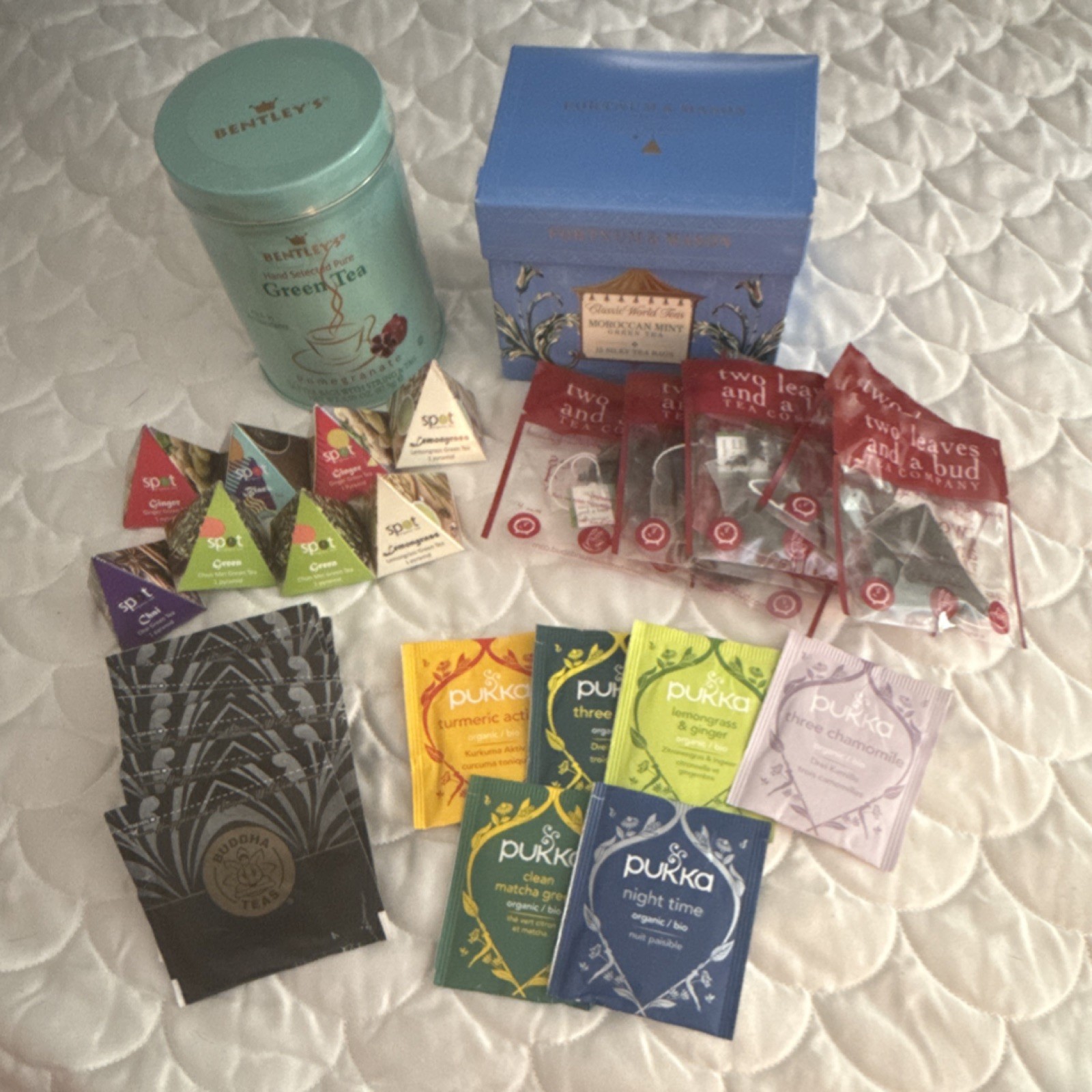 Buddha Teas, Pukka, Bentley’s Organic Tea & Infusion Assortment