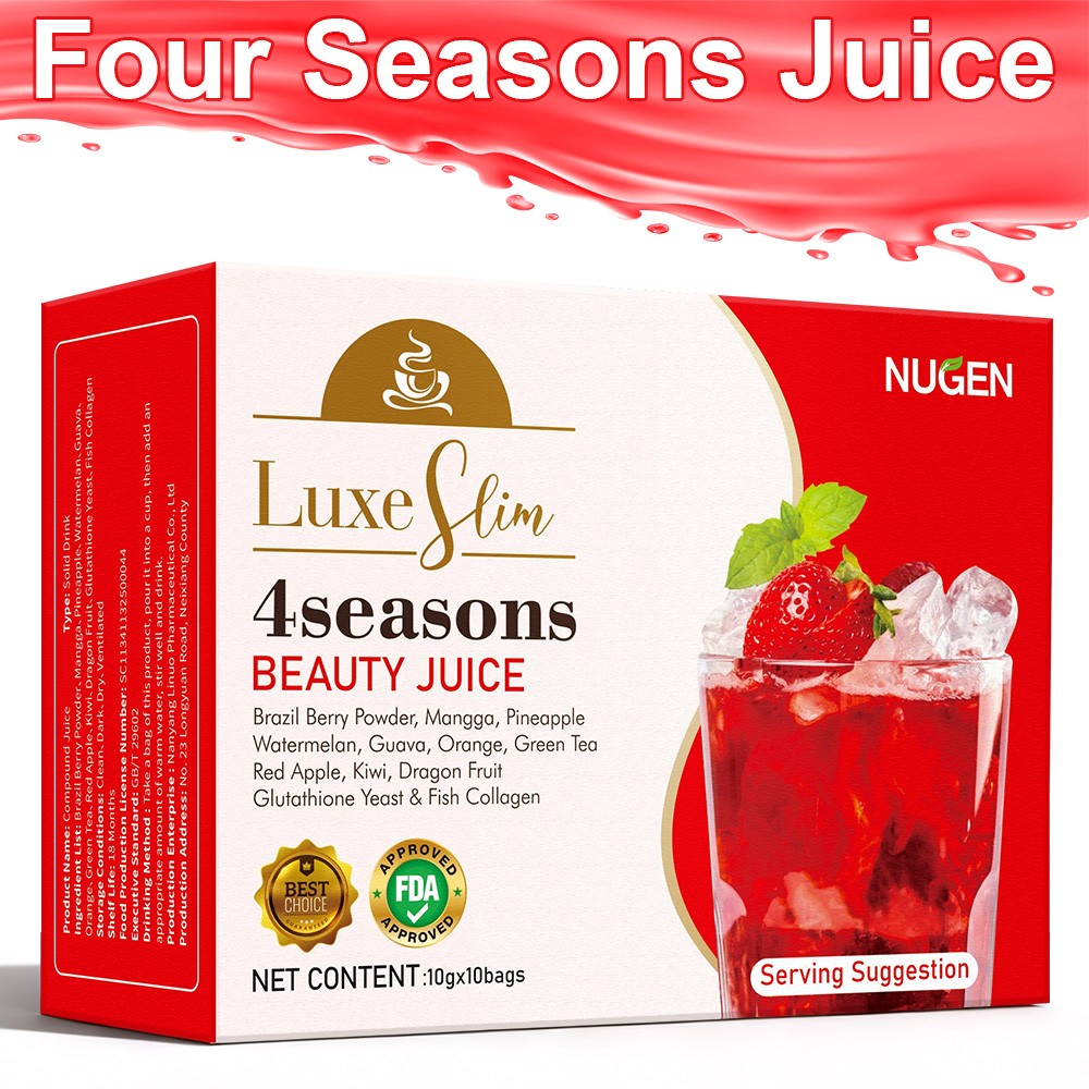 4 Seasons Beauty Juice,Support Weight Management,Promote Digestive Skin Health