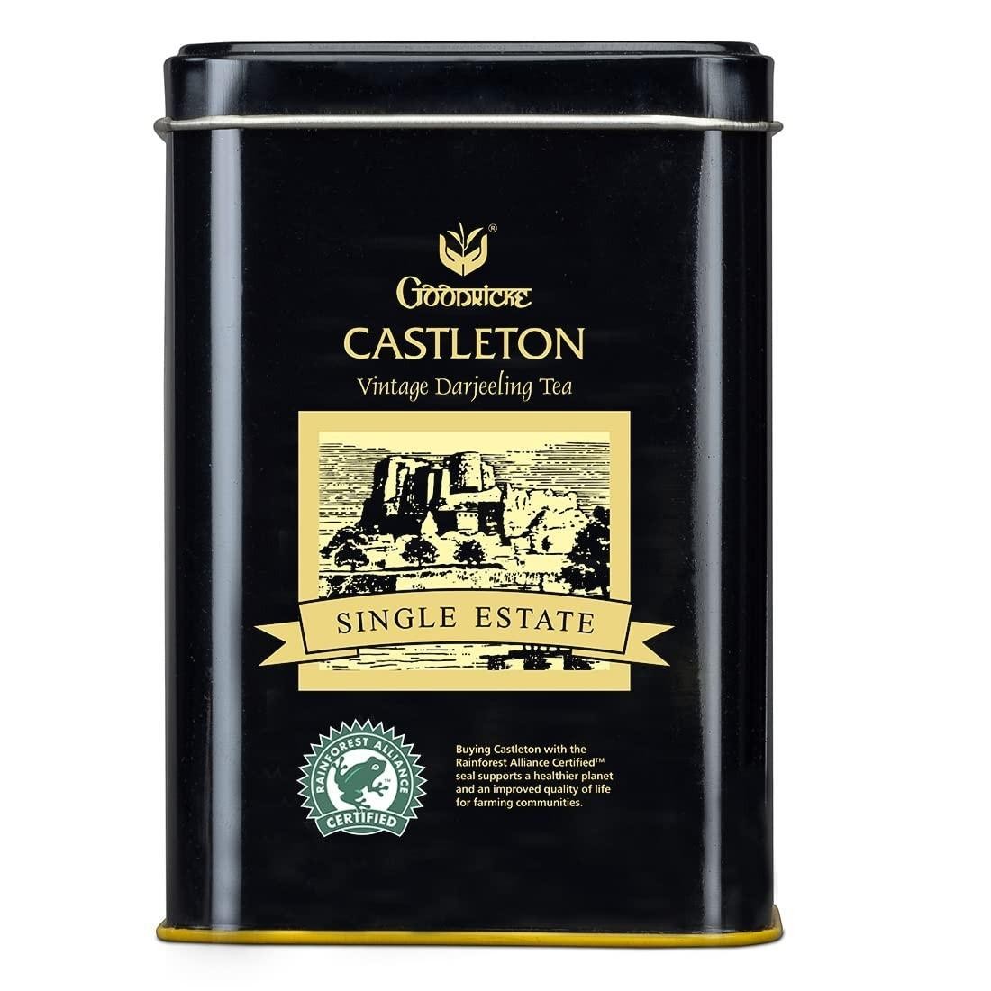 GOODRICKE Castleton Vintage Darjeeling Tea Single Estate Whole Leaf Premium 250g
