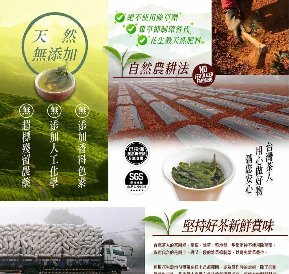 TAIWAN CHA REN Series – Taiwan Dong Ding Oolong Tea Loose Leaves, 3.5oz (100g)