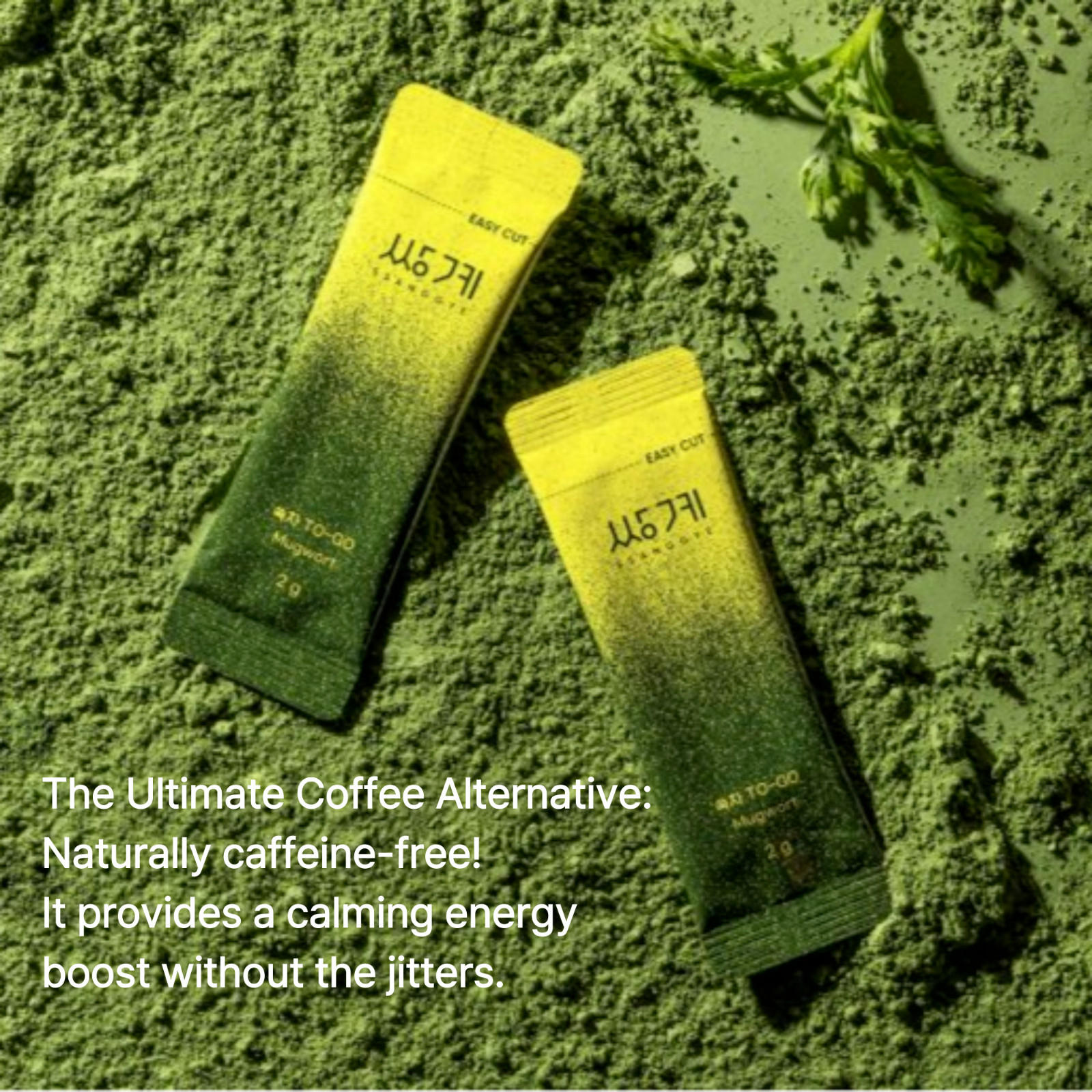 Ssanggye Pure Korean Mugwort Powder 10 Sticks Herb Healthy Detox Tea Latte KFood