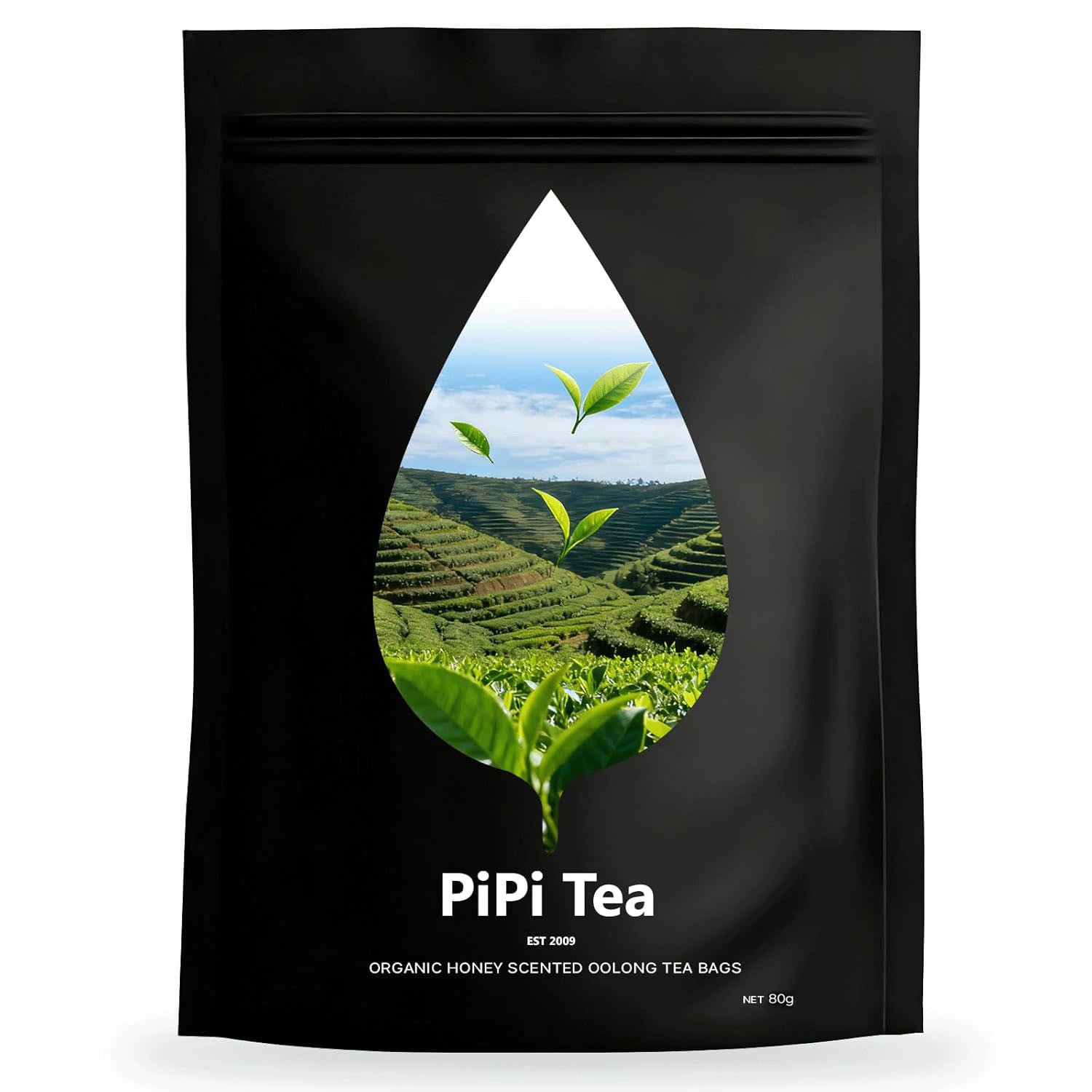 Pipi Tea Oolong,Pipi Oolong Tea,4g*20 Bags Selected Tea Leaves,Cortisol &Calming