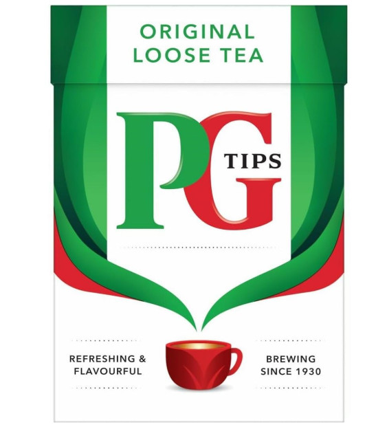 PG Tips Black Tea, Loose Tea, 8.8-Ounce Boxes (Pack of 6)