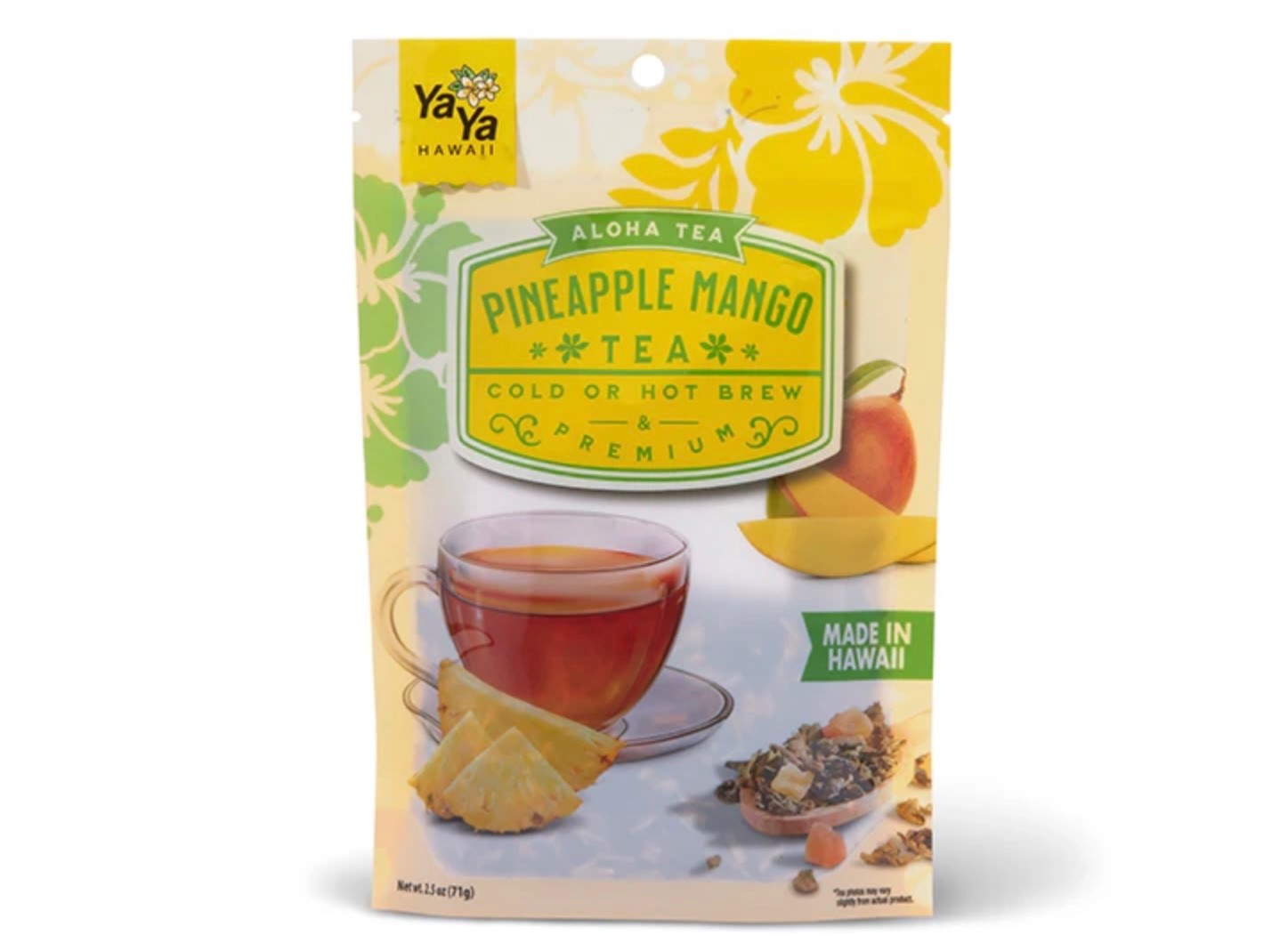 Organic🍍Pineapple Mango Tea, Iced or Hot, with 10 infusers, YaYa Hawaii Select