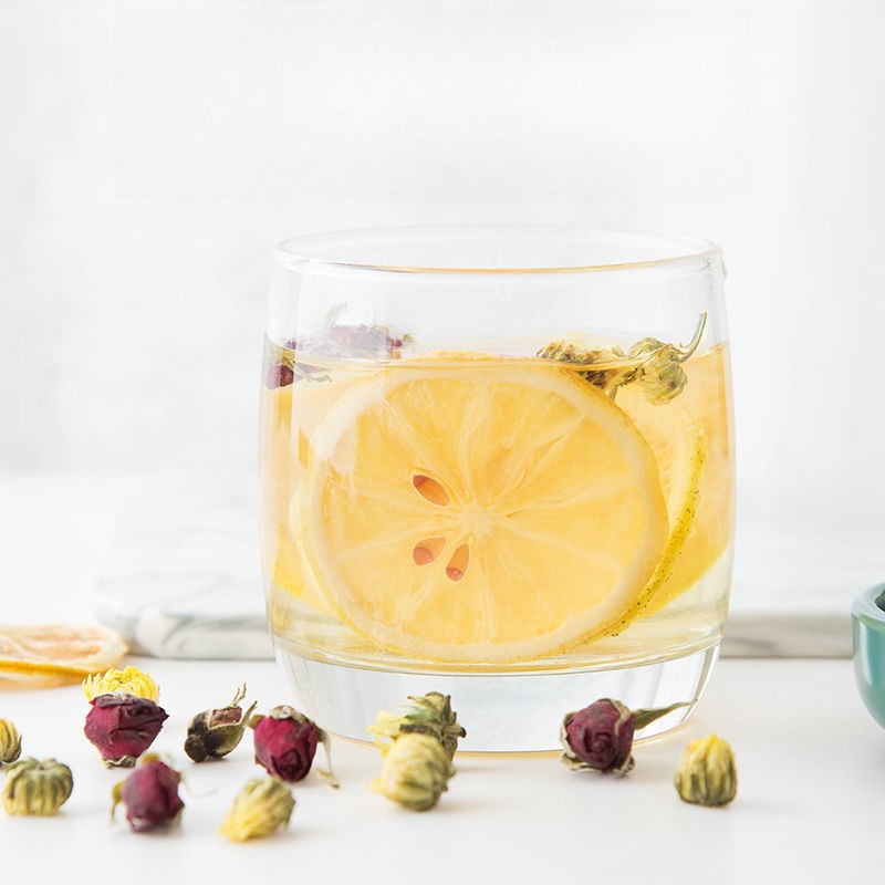 250g Freeze-dried Lemon Slices Brew Tea Flower Fruit Tea Packaged Beauty Tea