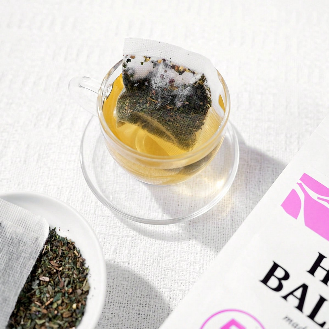 ULTHMOK Hormone Balance Herbal Tea 50 Bags Spearmint Menstrual Support
