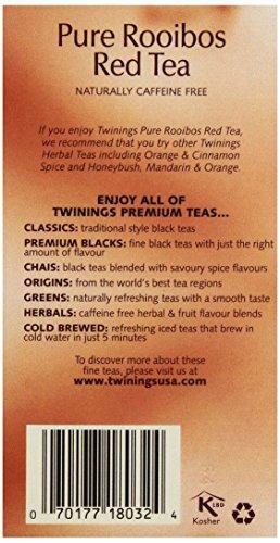 Twinings Tea Red African Rooibos Tea, 20 ct