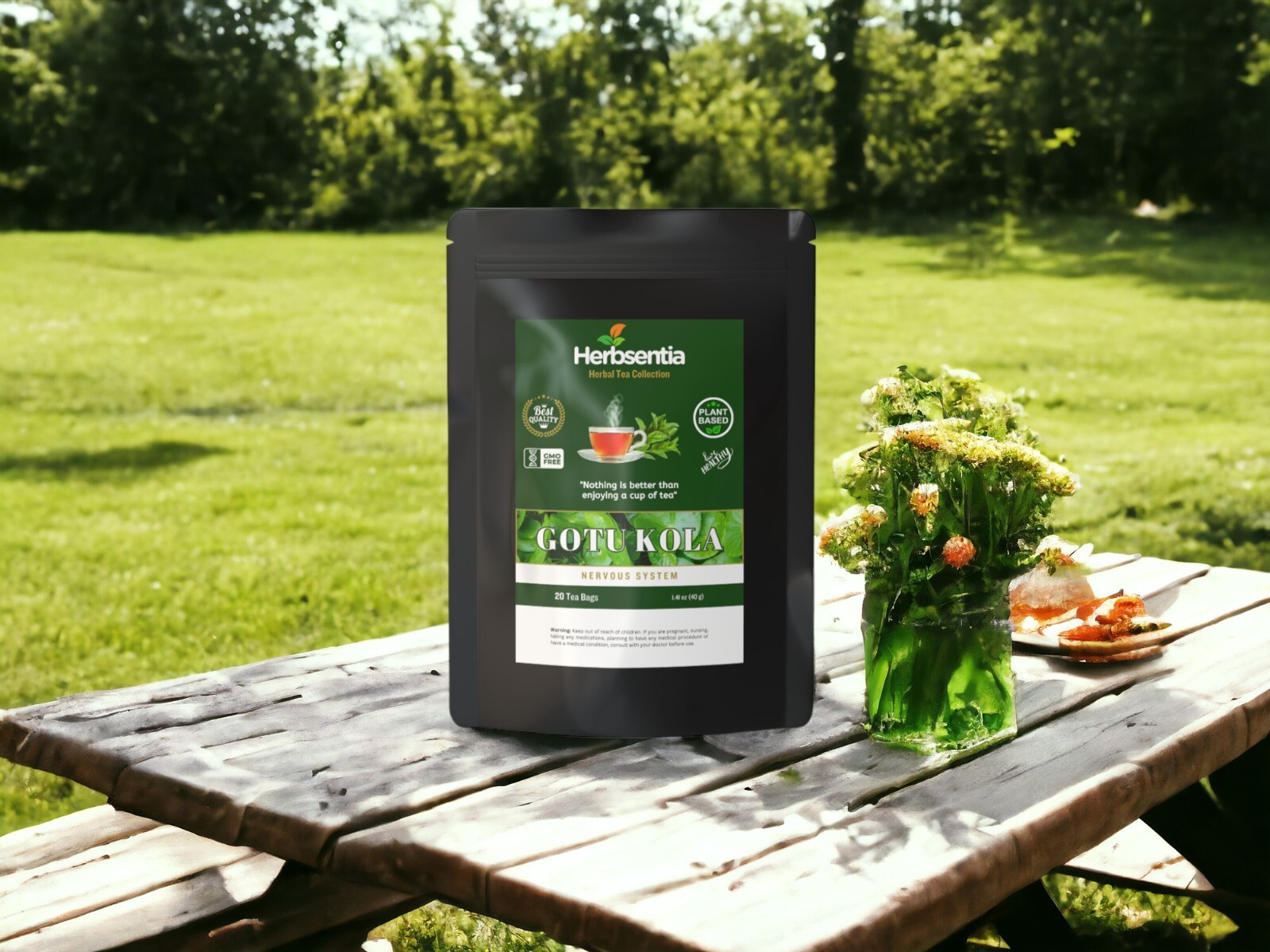 Gotu Kola Tea – “The Student Herb” (Premium)