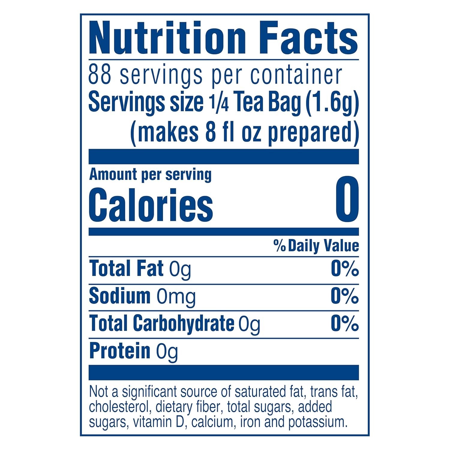 6pk Lipton Cold Brew Iced tea, ZeroCalories, no boiling needed, 22 Total TeBags