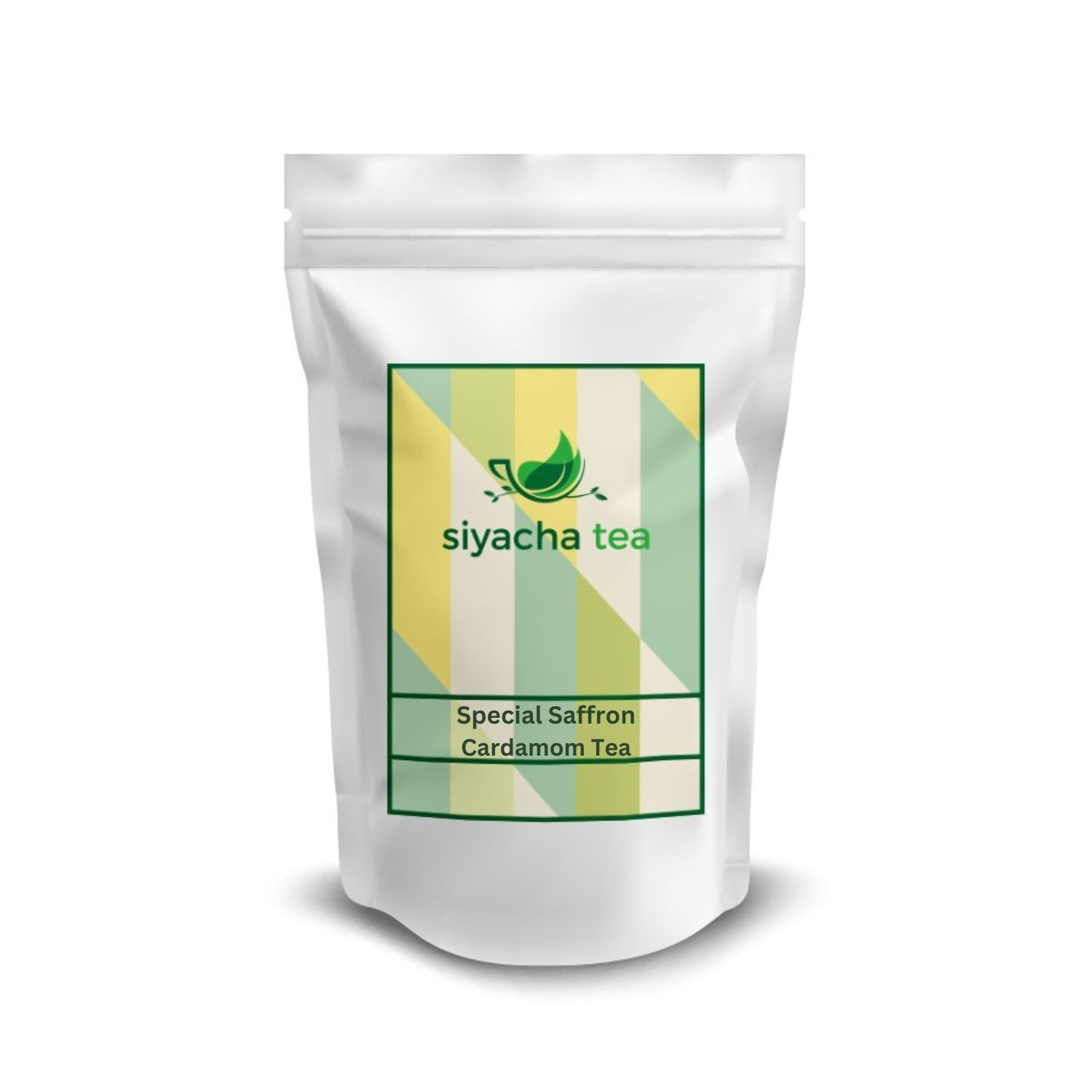 Black Tea Special Saffron Cardamom Loose Leaves Blend Healthy 100% Natural Chai