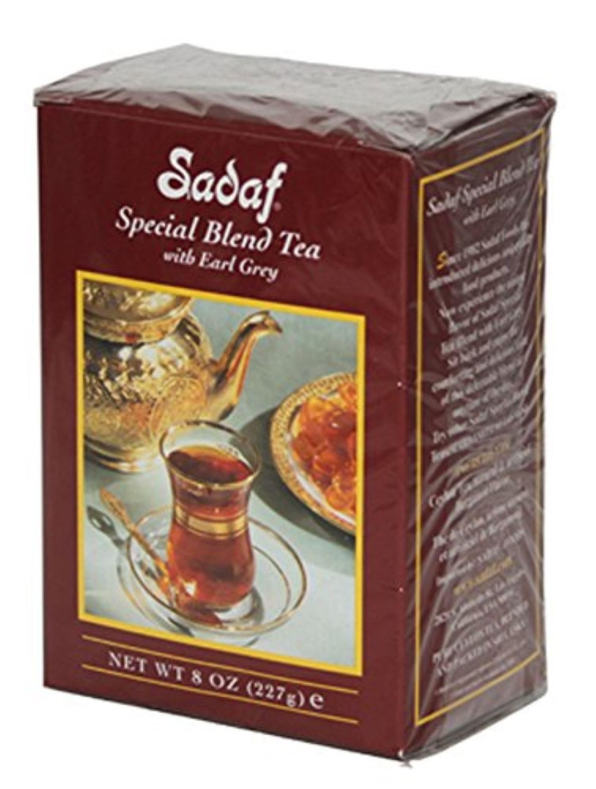 Earl Grey Tea Loose Leaf Special Blend Ceylon Black Sri Lanka 8 Oz Box