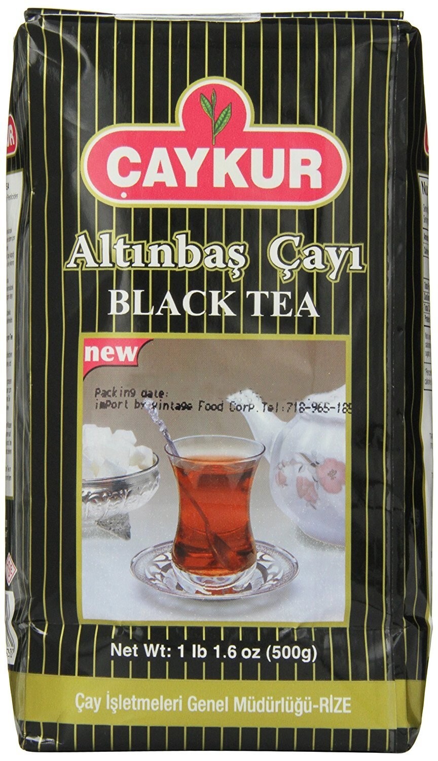 Black Tea Loose Leaf 17.6 oz Turkish Pesticide-Free Ideal for Brewing