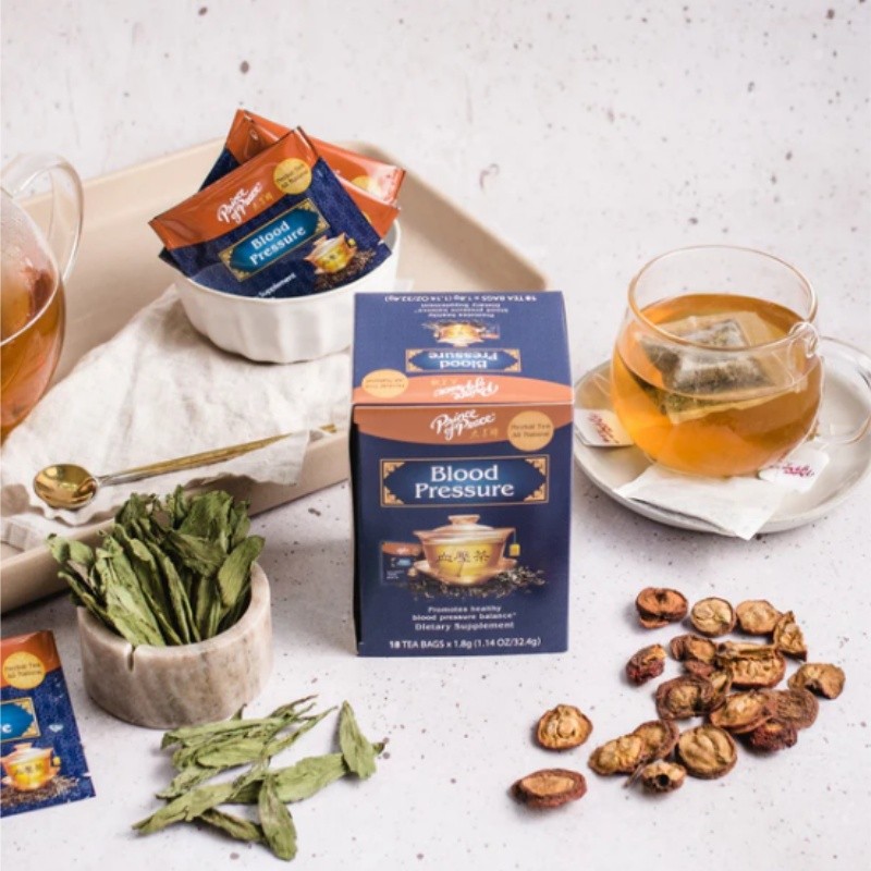 Blood Pressure Tea Herbal Tea, 18 Tea Bags Each Box -Prince of Peace