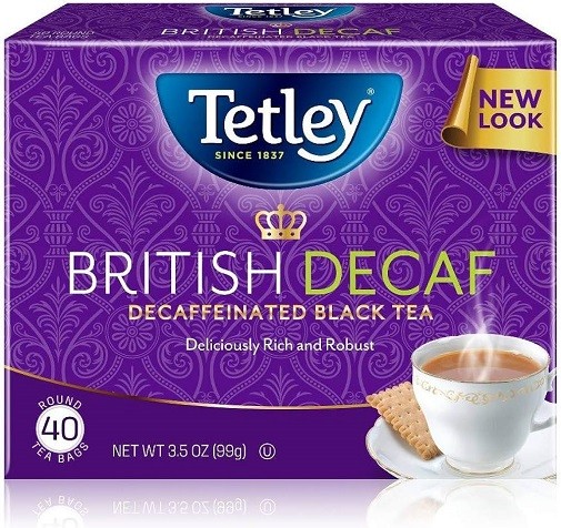Tetley British Decaf Black Tea Bags
