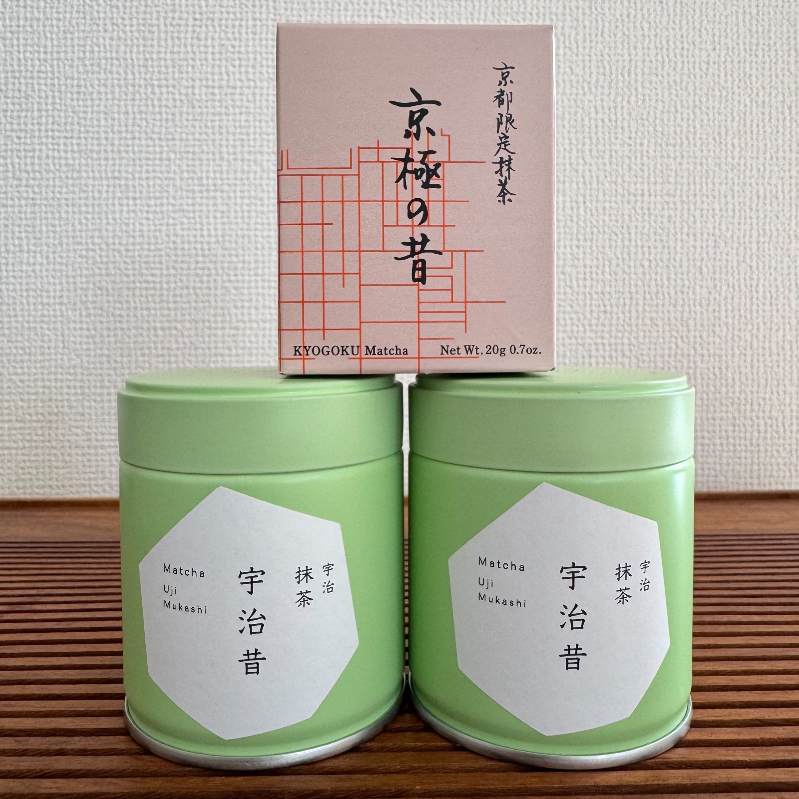 Horii Shichimeien x IPPODO Matcha Tin set of 3 UJI Ceremonial Grade