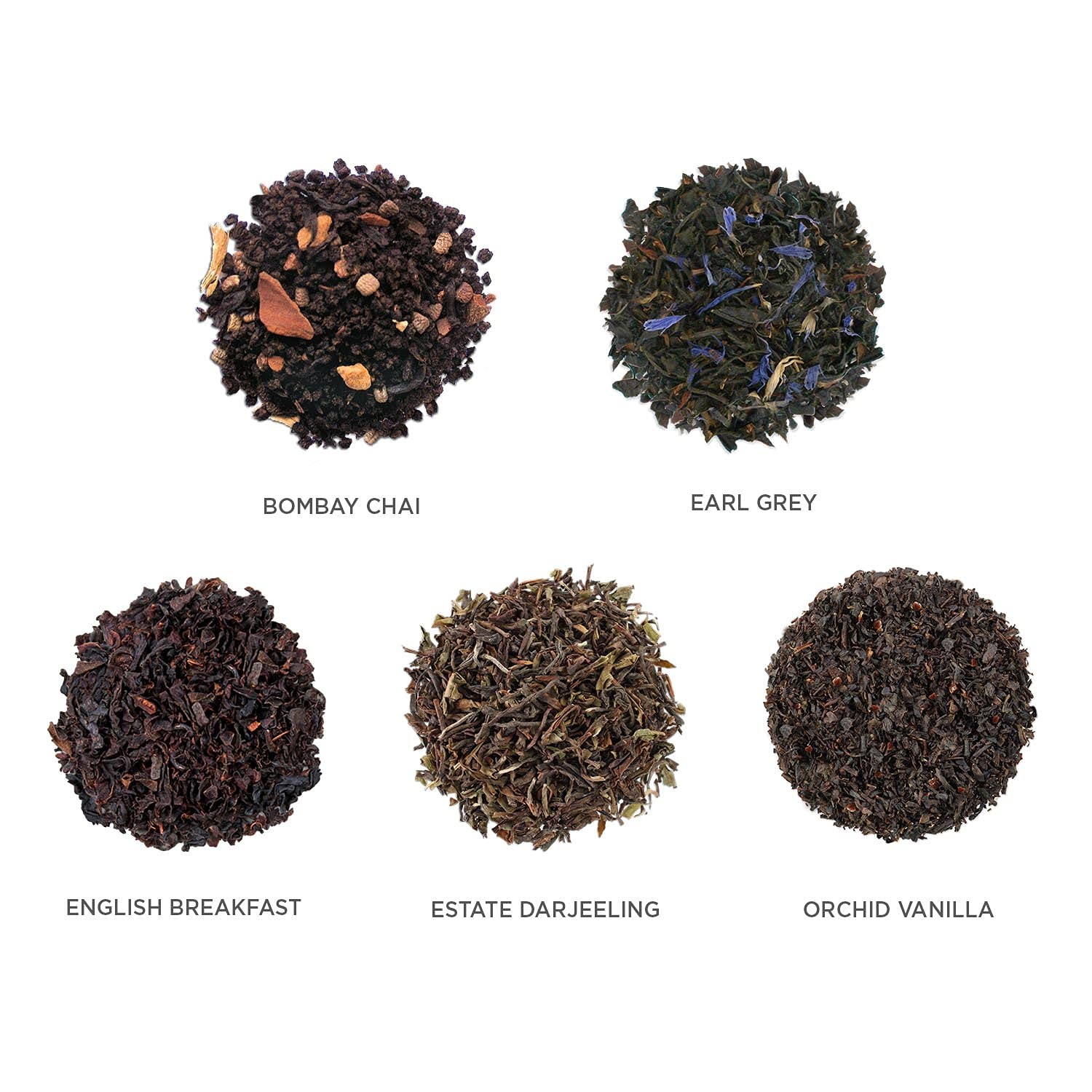 15 PCS Single Steeps Loose Leaf Tea Sampler Assorted Variety Box Black Tea
