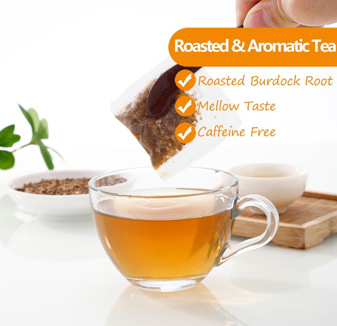 Premium Burdock Root Tea Bags,140 Bags.100% Natural 140 Count (Pack of 1)