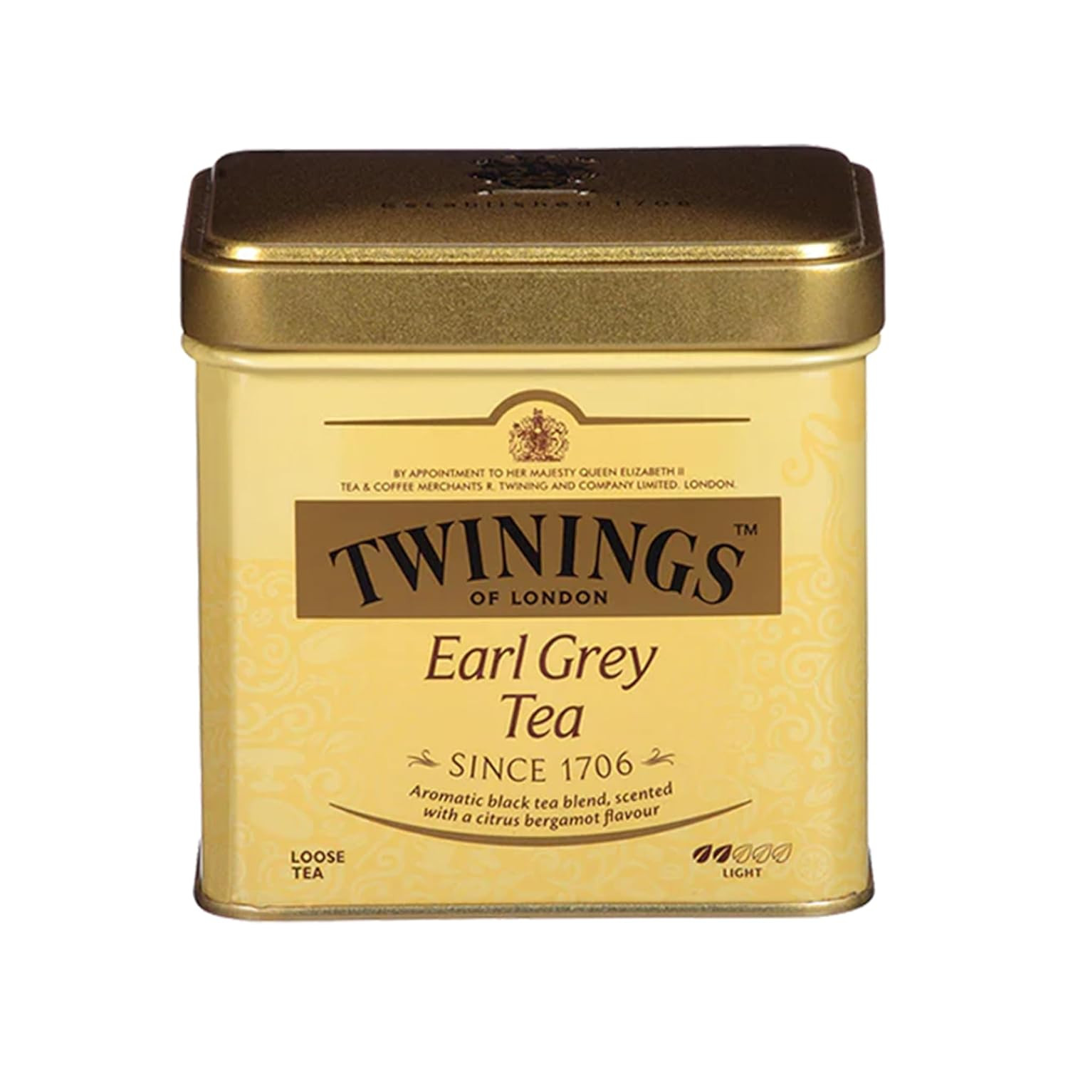 Earl Grey Loose Tea Tin, 7.05 Ounce Tin (Pack of 1), Smooth, Flavourful, Robust