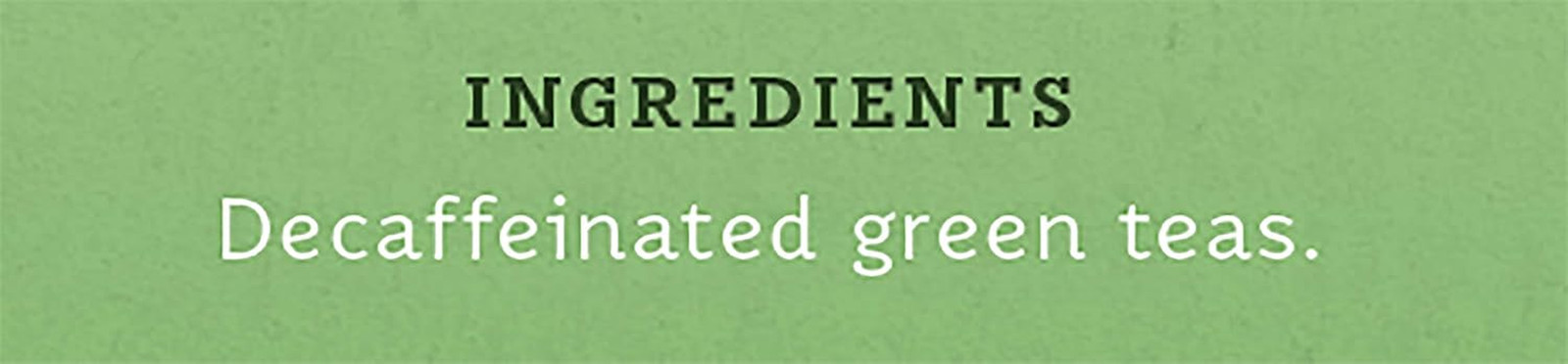 Tea Decaf Premium Green Tea, Box of 100 Tea Bags (Packaging May Vary)