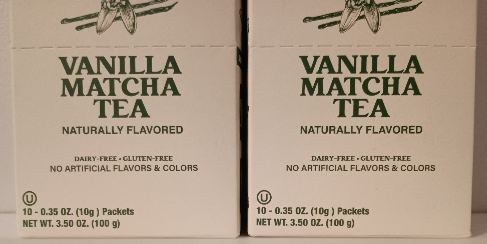 20 Harmony Matcha Vanilla Japanese Matcha, Sweetened w/ Organic Sugar On-the Go