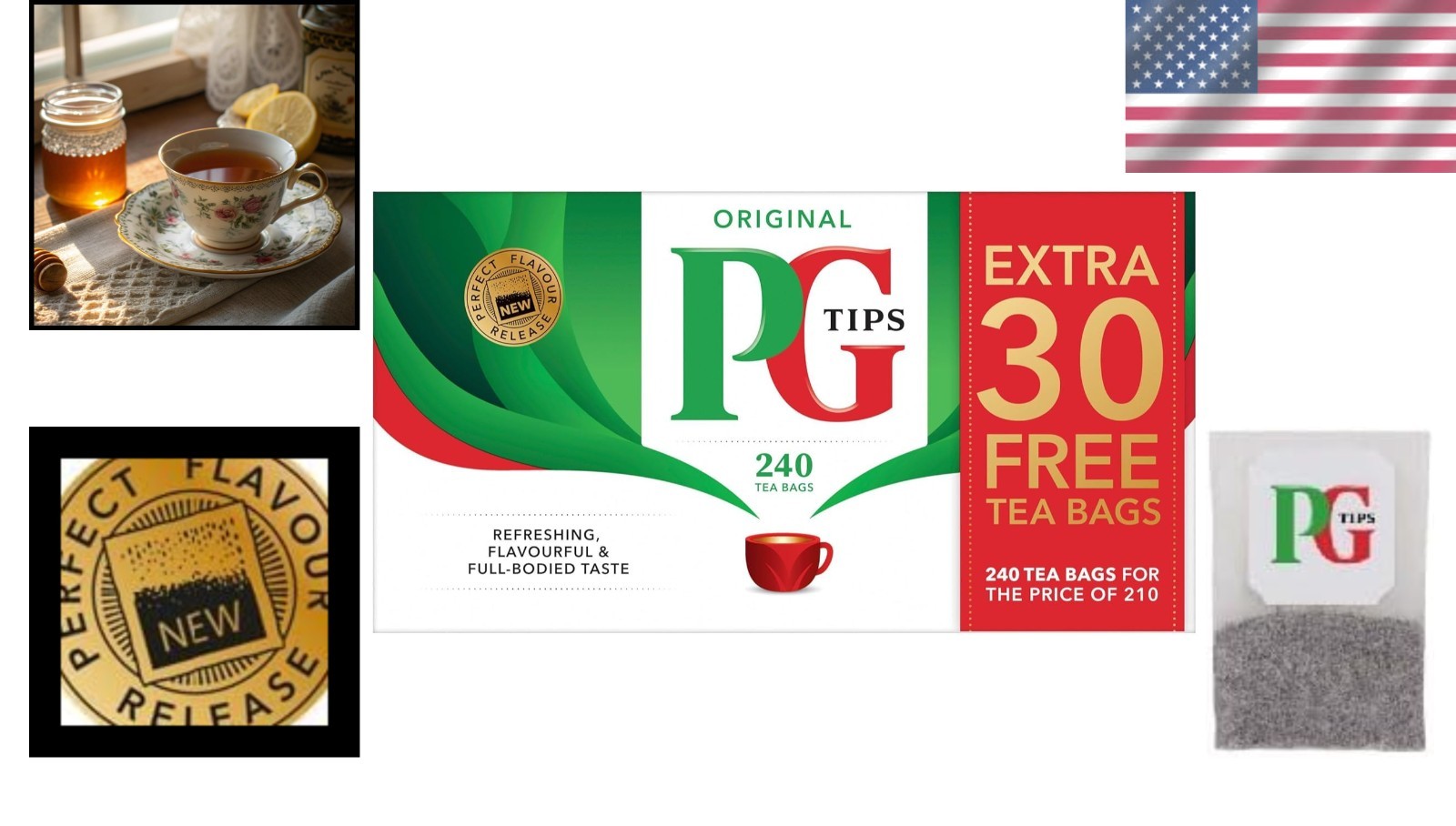 Kosher Black Tea Bags 480 Ct, Pack of 2