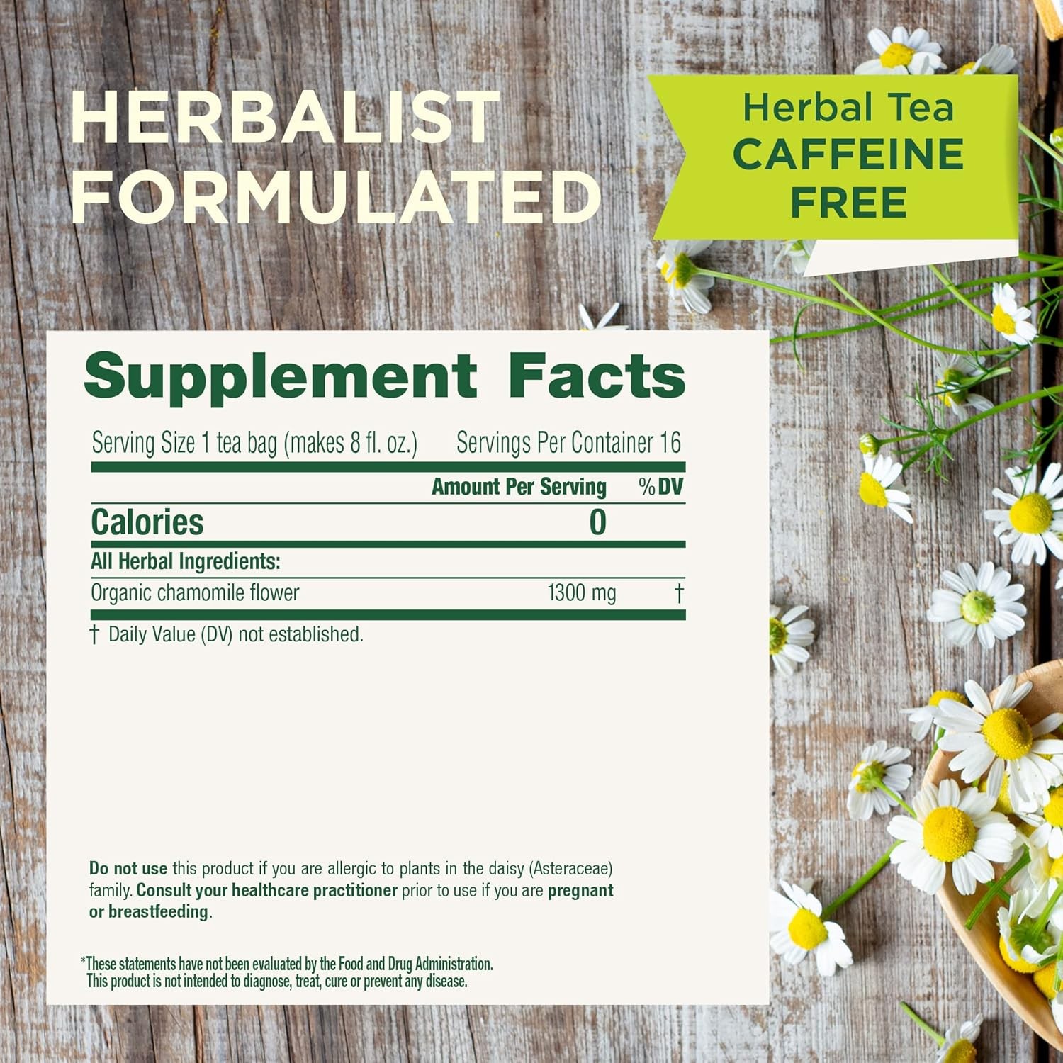 Traditional Medicinals Organic, Chamomile Tea – Supports Stress Relief and Relax