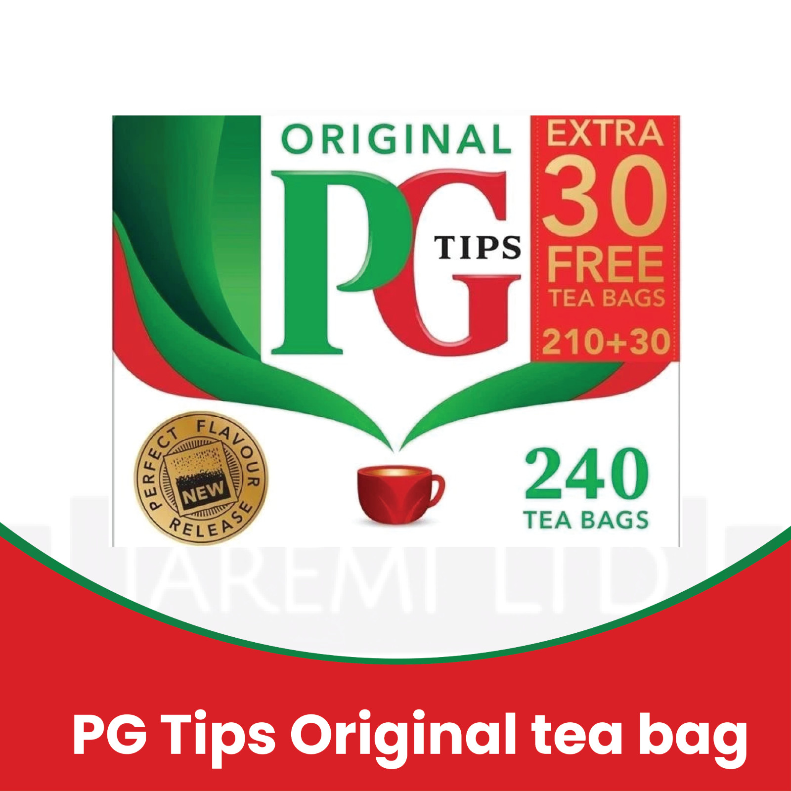 PG Tips 240 Tea Bags Pack of 2 Classic British Black Tea Pack – WITHOUT BOX