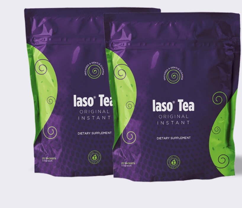 Iaso tea with natural herbs