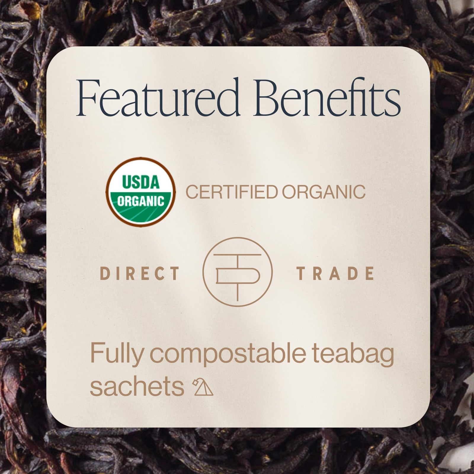 Earl Grey Tea – Organic Sachet Tea Bags, Pure Black Tea with Bergamot Oil, En…